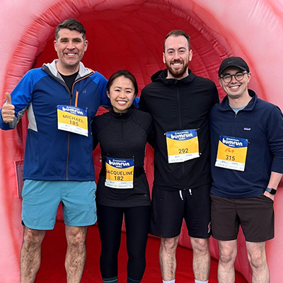 Dr. Michael Stewart and friends