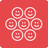 Insclusive Icon - Smiling faces