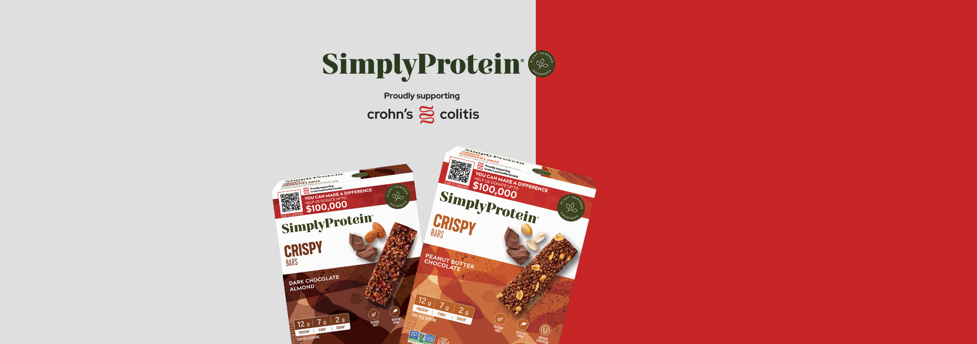 SimplyProtein Crispy bars boxes
