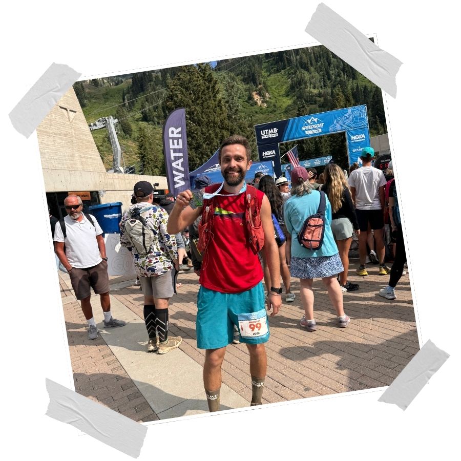 JOsh Berman in a marathon