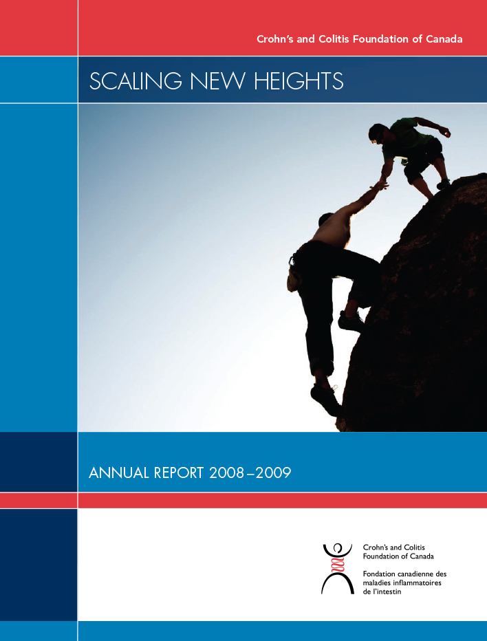 Crohn's and Colitis Canada 2008-2009 Annual Report