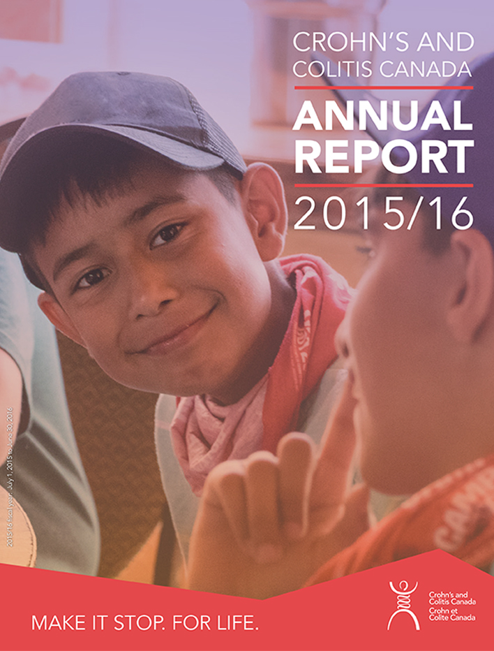 Crohn's and Colitis Canada 2015-2016 Annual Report