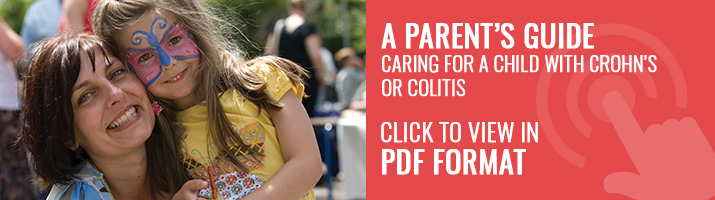 A Parent's Guide. Caring for a child with Crohn's or colitis
