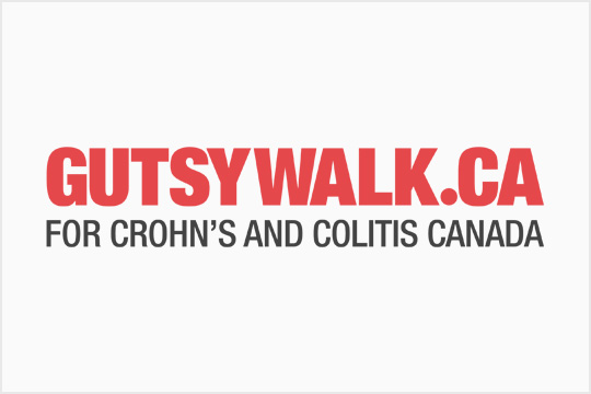 Gutsy Walk for Crohn's and Colitis Logo
