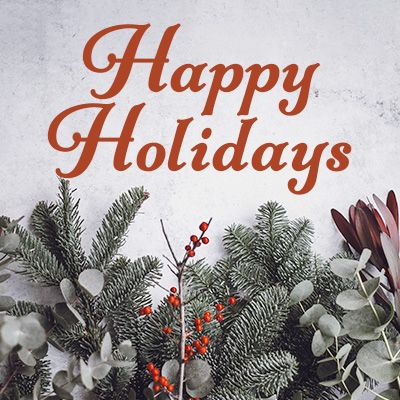 Wishing you the very best over the holidays!