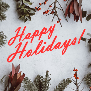 Here’s to a terrific holiday season!