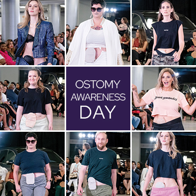 Models living with an Ostomy at the International Fashion Encounter event