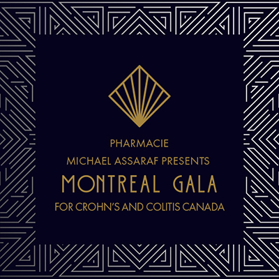 Pharmacie Michael Assaraf presents Montreal gala for Crohn's and Colitis Canada on a casino theme background