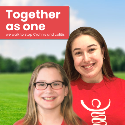 Meet Your Gutsy Walk 2022 National Honorary Co-Chairs, Claire & Mya!