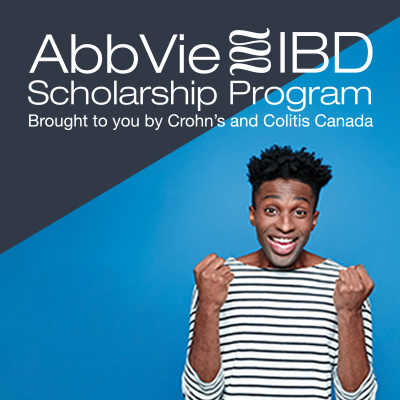 Crohn’s and Colitis Canada Awards 15 Post-Secondary Students a $5,000 Scholarship Through the  2022 AbbVie IBD Scholarship Program