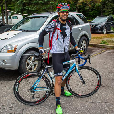 Cross-Canada by bike for a good cause